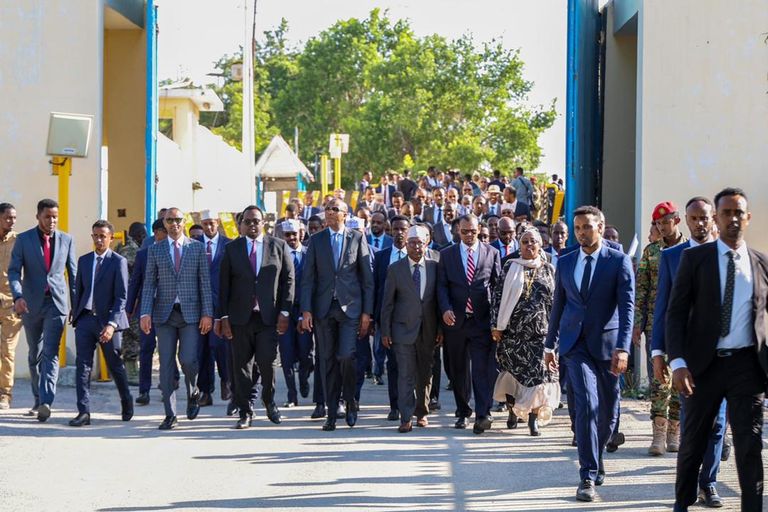 أعضاء الحكومة الصومالية الجديدة