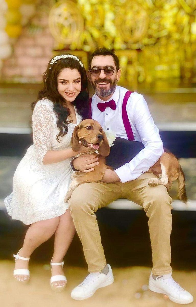 حفل زفاف أحمد وسجى في ملجأ كلاب