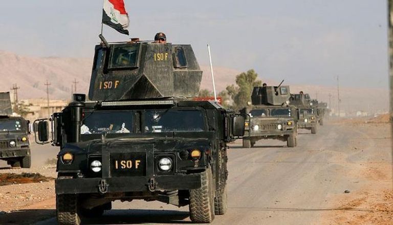 قوة من الأمن العراقي خلال عمليات ملاحقة لداعش