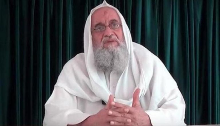 أيمن الظواهري زعيم تنظيم القاعدة الإرهابي