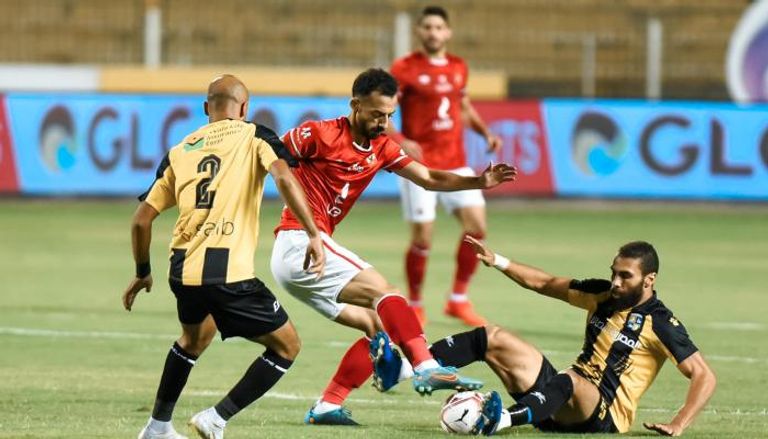 الدوري المصري - الأهلي ضد المقاولون