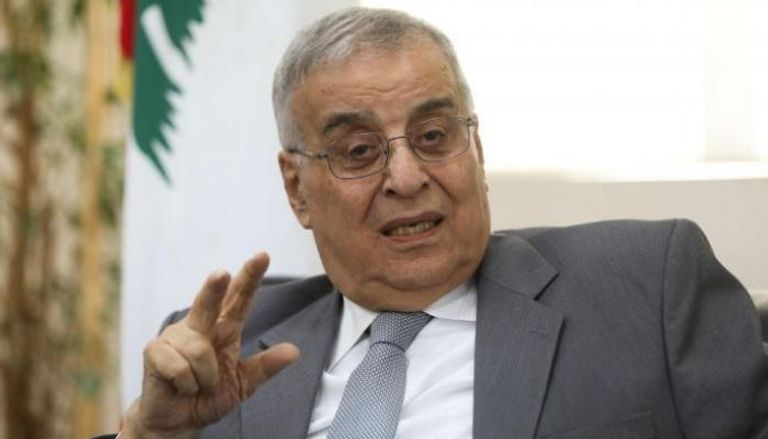  وزير الخارجية والمغتربين اللبناني عبد الله بو حبيب