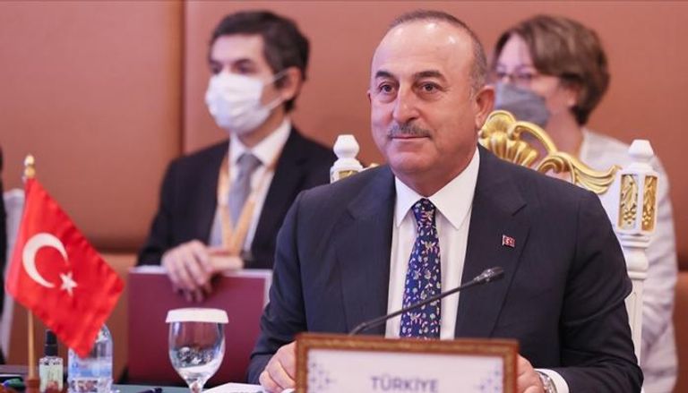 وزير الخارجية التركي خلال قمة رابطة "آسيان"