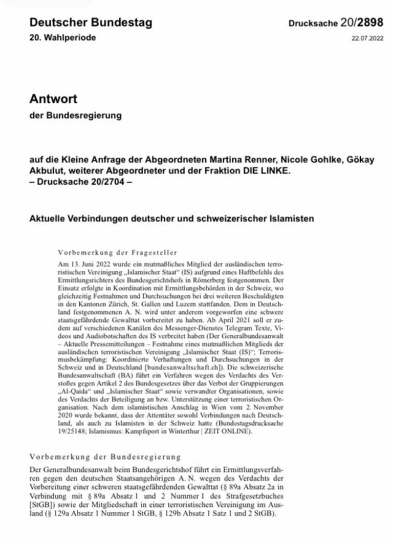 وثيقة ألمانية تكشف تحقيقات حكومية بشأن صلات الإخوان بتنظيم داعش