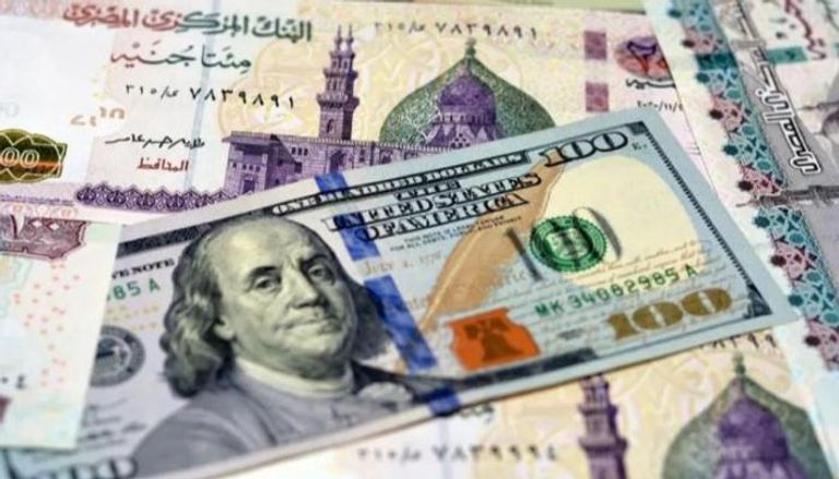 تعاملات الدولار الأمريكي في البنوك المصرية - أرشيفية