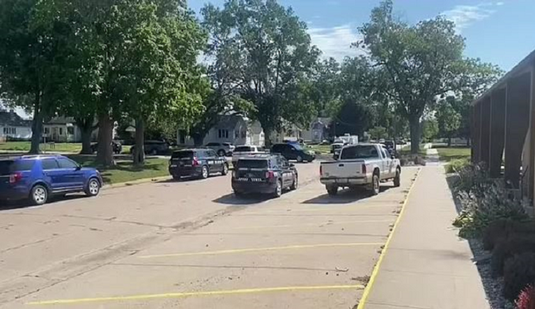 آثار أحد الانفجارات بولاية نبراسكا الأمريكية - أرشيفية