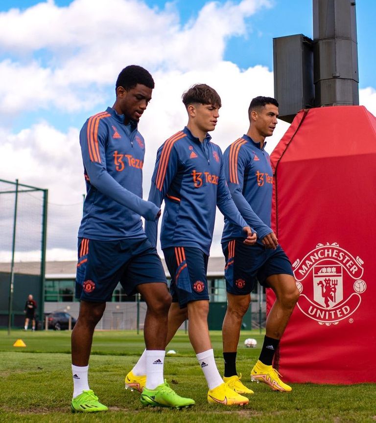 كريستيانو رونالدو في تدريبات مانشستر يونايتد كريستيانو رونالدو في تدريبات مانشستر يونايتد