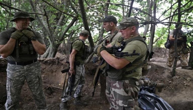 جنود تابعون للجيش الأوكراني