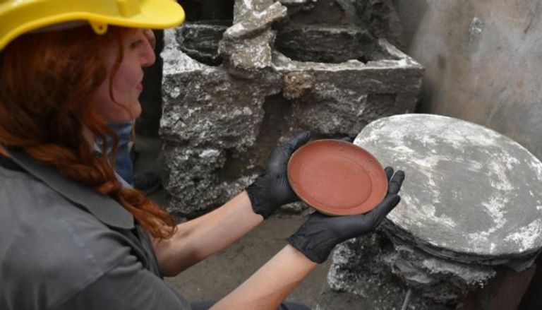 اكتشافات أثري في بومبي بإيطاليا
