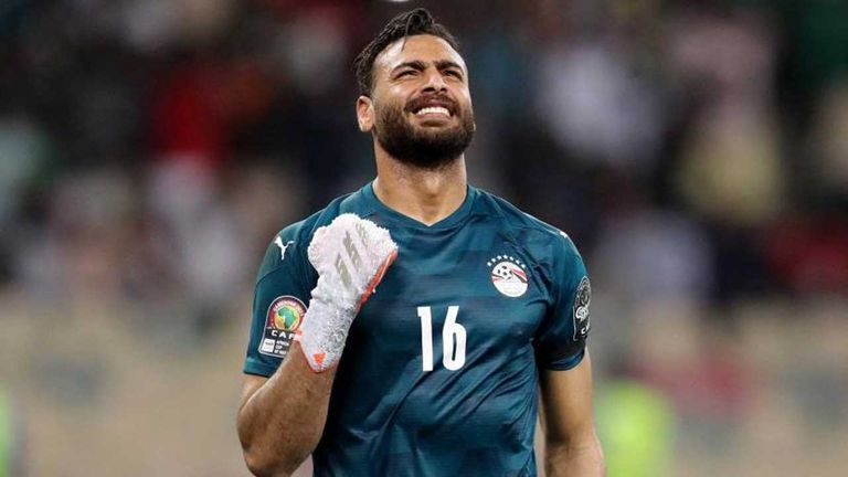 محمد أبوجبل حارس الزمالك ومنتخب مصر