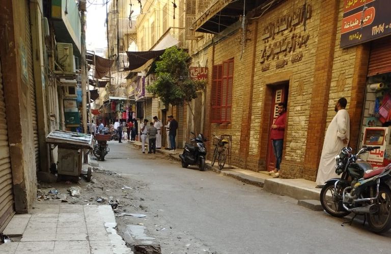 موقع الجريمة في مدينة الزقازيق  موقع ارتكاب الجريمة في الزقازيق