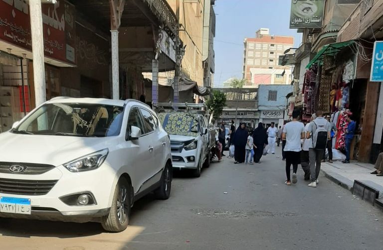 موقع الجريمة في مدينة الزقازيق  موقع ارتكاب الجريمة في الزقازيق