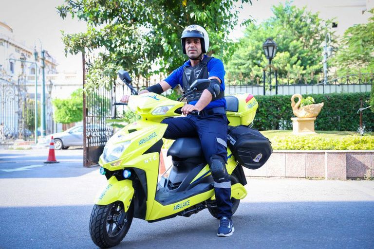 اسكوتر الإسعاف في مصر