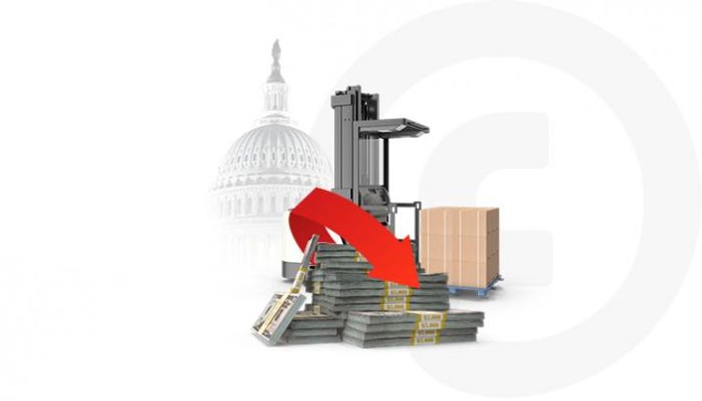 79.6 مليار دولار العجز التجاري الأمريكي