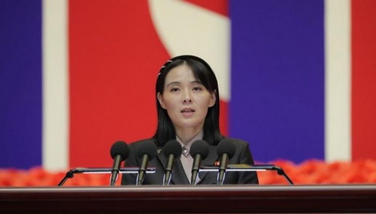 كيم يو جونج الشقيقة الصغرى لزعيم كوريا الشمالية- يونهاب