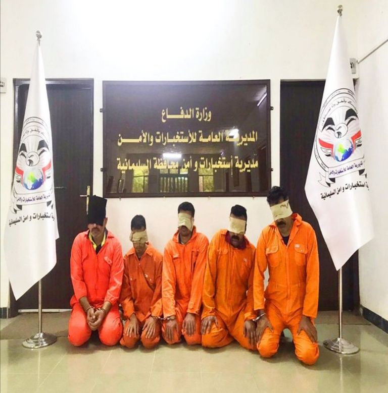 قوة من الجيش العراقي خلال مهمة أمنية - أرشيفية