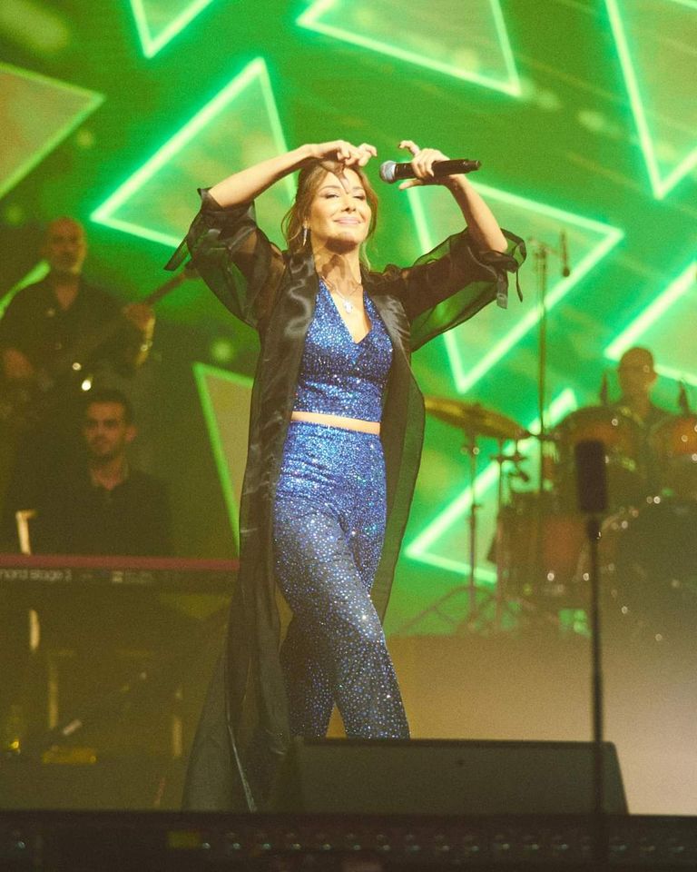 نانسي عجرم في موسم الجيمرز بالرياض