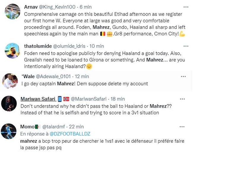 رياض محرز نجم مانشستر سيتي