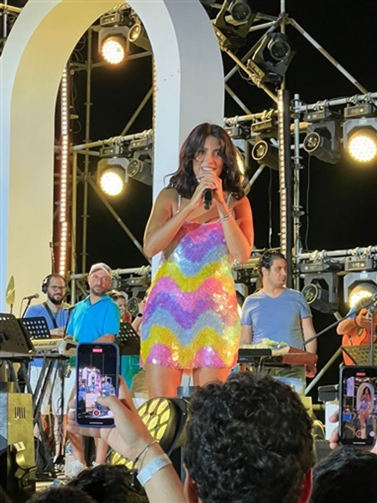 روبي في حفل العلمين