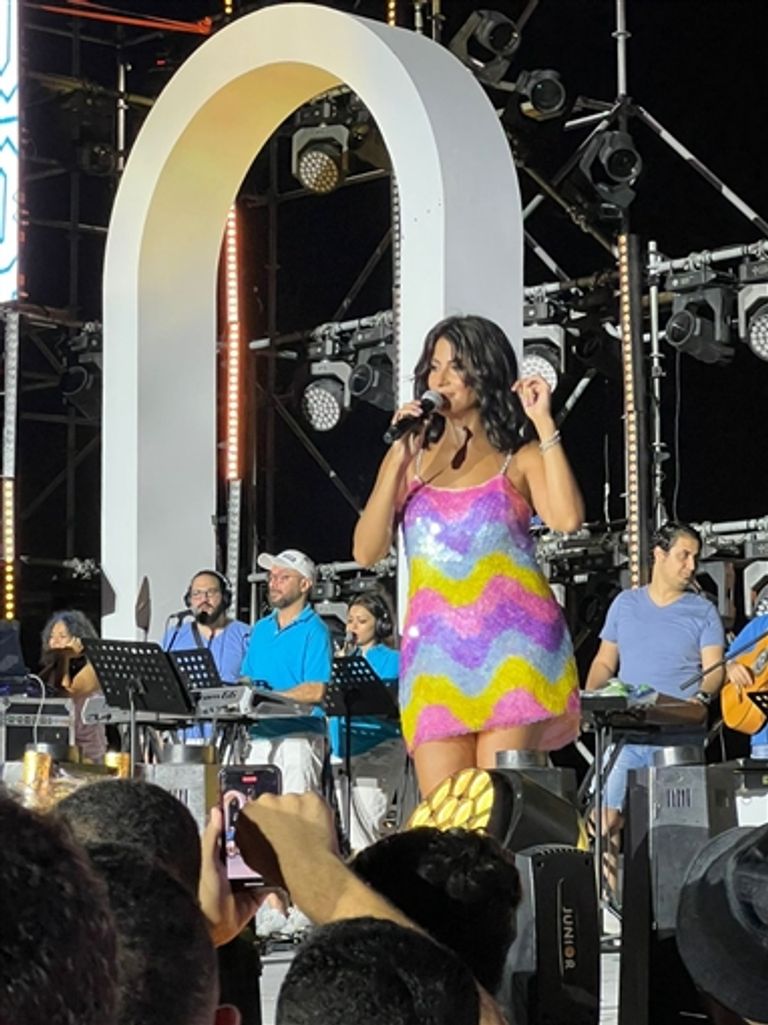 روبي في حفل العلمين