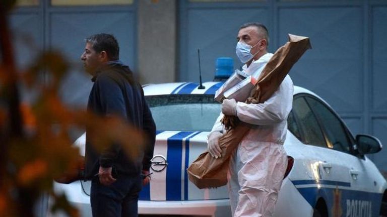 موقع حادث إطلاق النار في مونتينيجرو