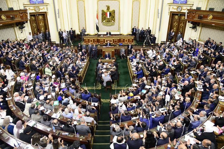 جلسة الموافقة على التعديل الوزاري بمصر