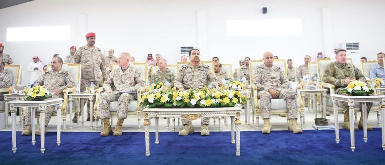 قوات سعودية مشاركة بالتدريب 