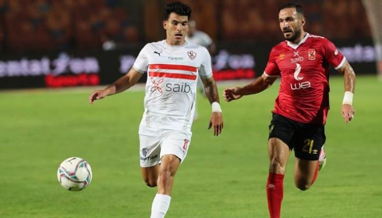 من مباراة الأهلي والزمالك - أرشيفية