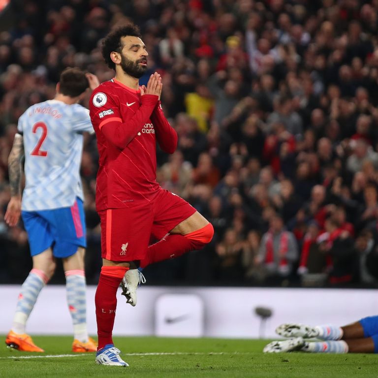 محمد صلاح نجم ليفربول ضد مانشستر يونايتد محمد صلاح نجم ليفربول ضد مانشستر يونايتد