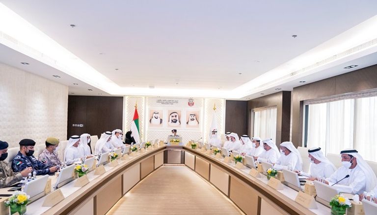 اجتماع فريق إدارة الطوارئ والأزمات والكوارث لإمارة أبوظبي 