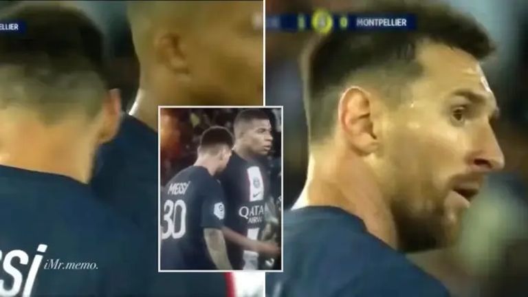 صورة تعكس غضب ليو نيمار وميسي ومبابي في باريس سان جيرمان