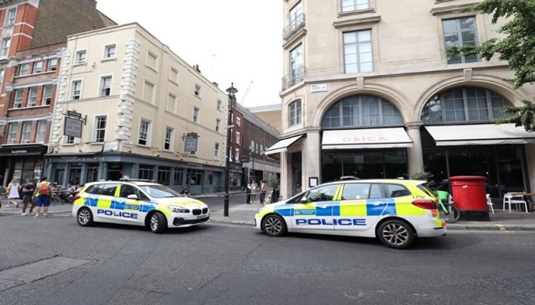 موقع حادث طعن قرب شارع أوكسفورد بالعاصمة لندن