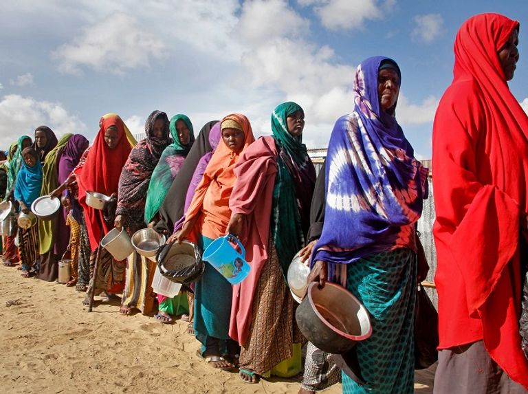 المجاعة في الصومال