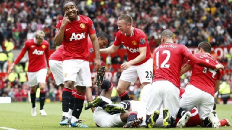 مانشستر يونايتد ضد أرسنال موسم 2011-2012 فوز مانشستر يونايتد 8-2 على أرسنال