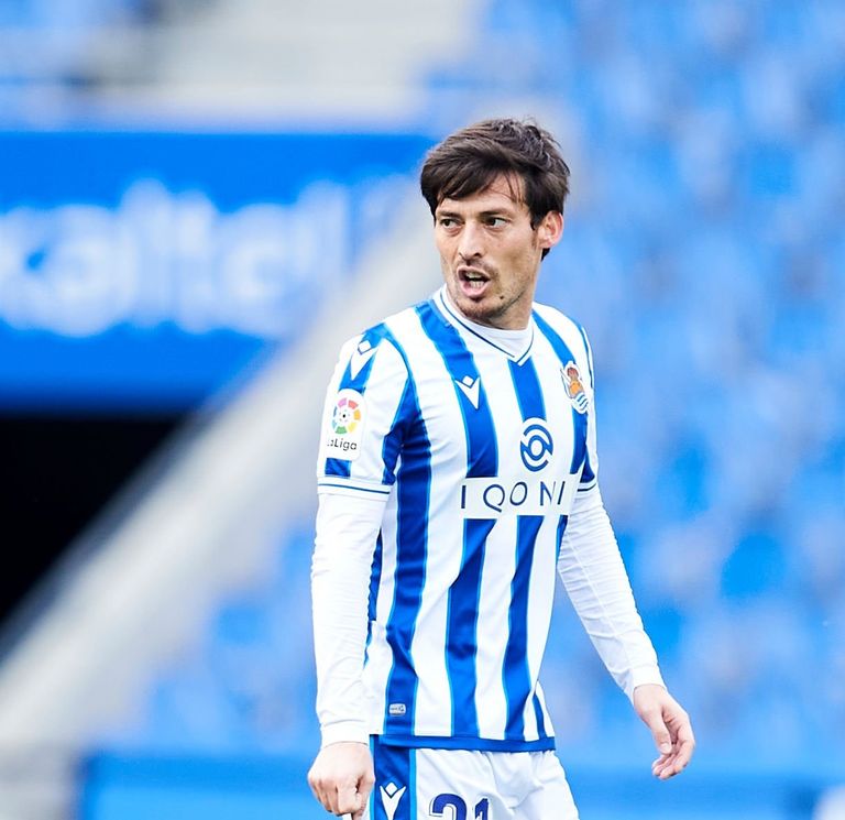 ديفيد سيلفا لاعب ريال سوسيداد