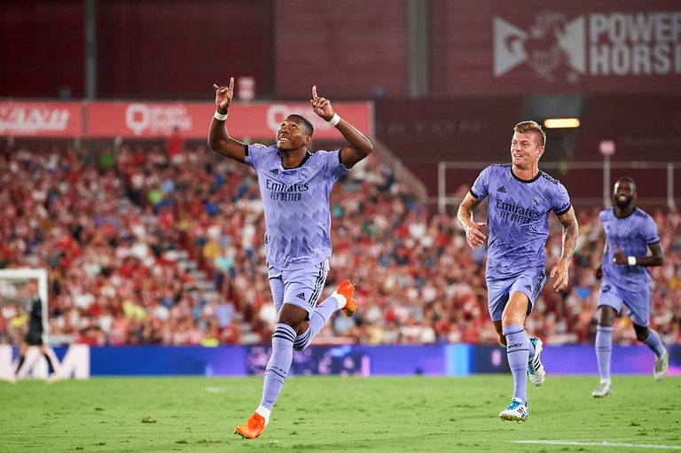 من مباراة ألميريا ضد ريال مدريد في الدوري الإسباني