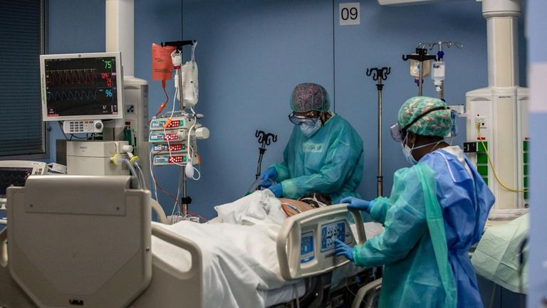 ميض بكورونا يعاني من فرط التخثر في العناية المركزة - تعبيرية