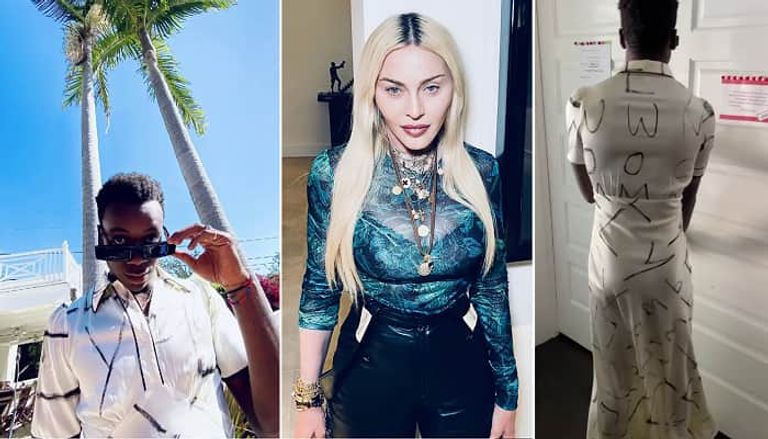 مادونا وابنها ديفيد