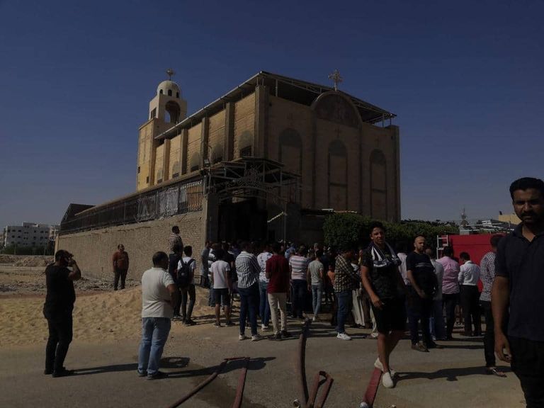 الحريق لم يسفر عن وقوع إصابات بشرية