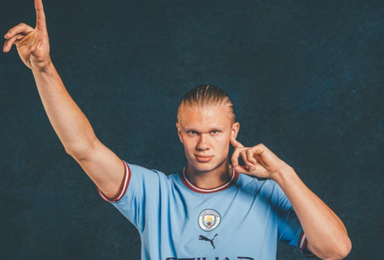 إيرلينج هالاند محمد صلاح وكريستيانو رونالدو