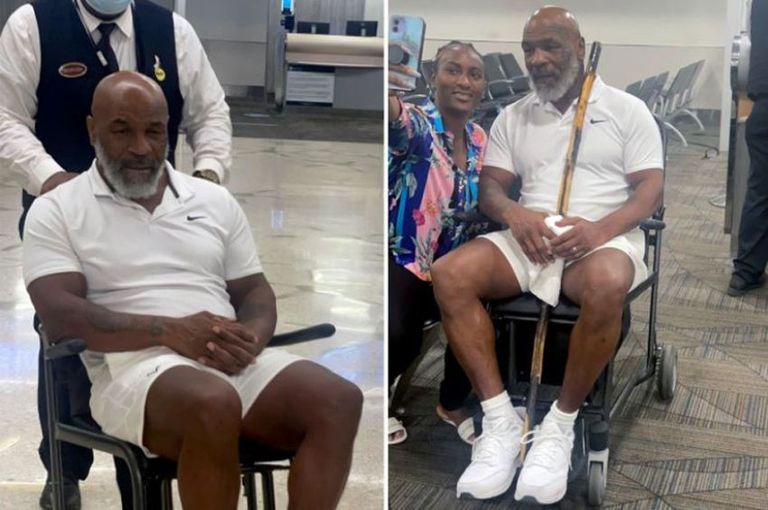 الملاكم السابق مايك تايسون