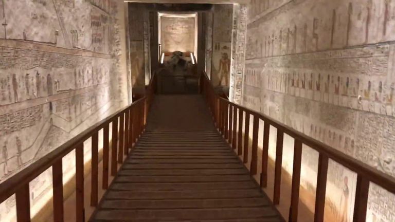 مقبرة رمسيس الثالث مقبرة رمسيس الأول
