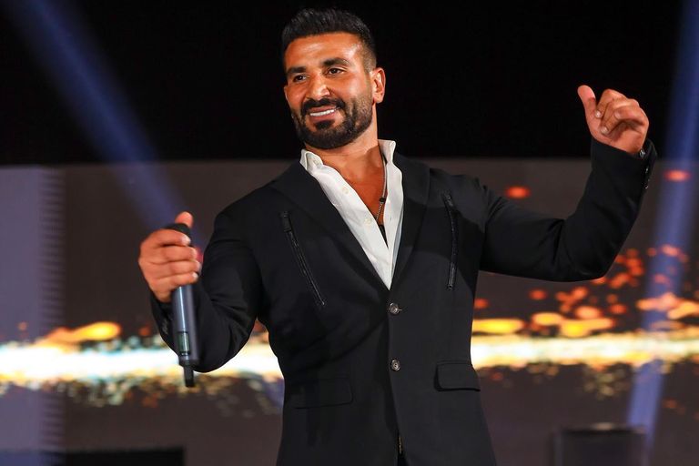 المطرب المصري أحمد سعد - أرشيفية المطرب المصري محمد فؤاد - أرشيفية