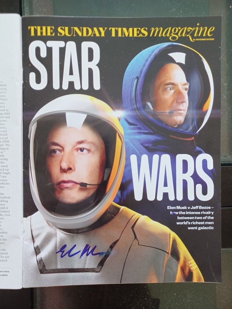 إيلون ماسك وجيف بيزوس