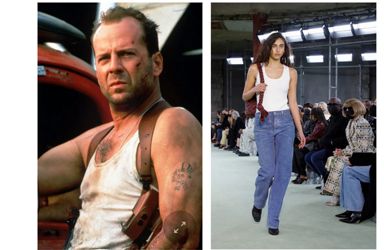 جيجي حديد ترتدي "تانك توب"