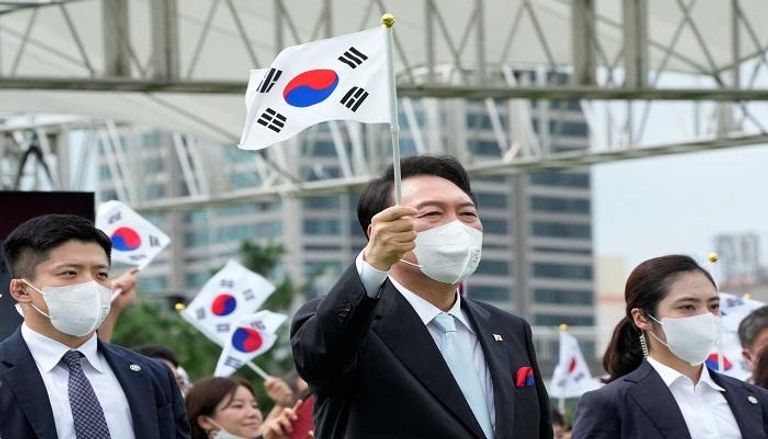 الرئيس الكوري الجنوبي يون سيوك-يول