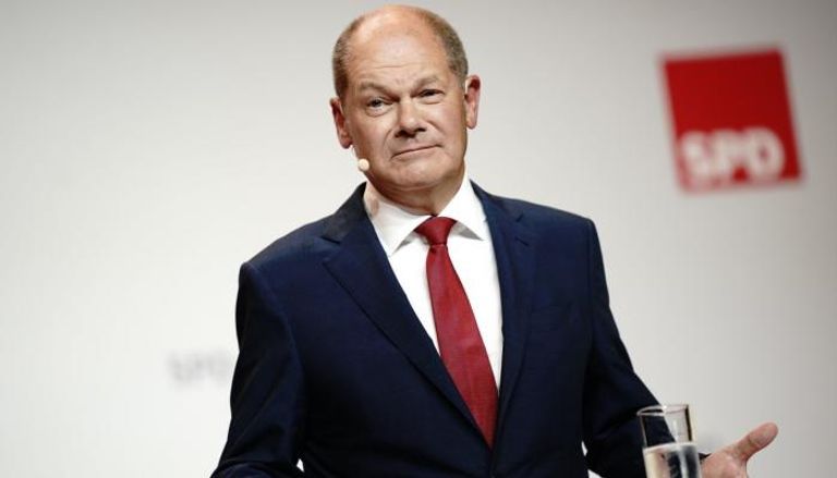 المستشار الألماني أولاف شولتس المستشار الألماني أولاف شولتس