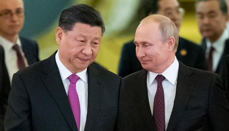 الرئيسان الروسي والصيني-أرشيفية