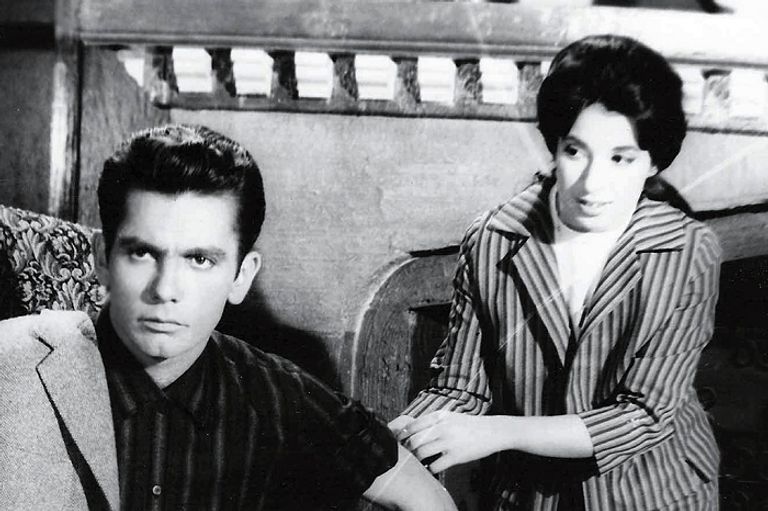 صالح سليم في فيلم "الشموع السوداء" صالح سليم أسطورة الأهلي المصري