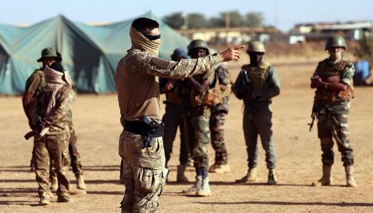  جنود في قوة برخان لمكافحة الإرهارييين بمالي